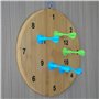 Wonsunte Lot de 11 Fléchettes Polyvalentes en Silicone avec Ventouse Cible Jeu De Fléchettes Souple Bleu Et Vert Jeu De Lancer C