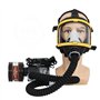 Débit d'air constant électrique alimenté Masque à gaz facial complet Système respiratoire Masque respiratoire de protection Disp