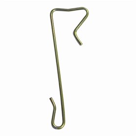 DIMOS-BATIMENT SGA10042 Crochet Ardoise CROSINUS INOX 17% 15x2