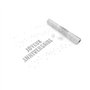 Chemin de table organza Joyeux Anniversaire argent 29 cm x 5 m