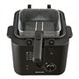 BRANDT FRI25X2 - Friteuse -Dimensions 237X322X342mm- Jusqu'à 1kg de frites - Minuteur 30 min - Filtre anti-odeur - Thermostat ré