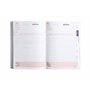 Exacompta - 1824086E - Agenda journalier Forum Color Soft Harmony - 12 x 17 cm - Août 2024 à juillet 2025 - Coloris rose