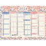Exacompta - 34253E - Calendrier Mini Labo avec décor recto-verso - 43 x 33