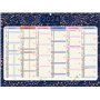 Exacompta - 34253E - Calendrier Mini Labo avec décor recto-verso - 43 x 33,5 cm - Semestriel 2025 - Visuel aléatoire