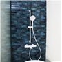 Essebagno Luisa ensemble barre de douche blanc 3 pièces