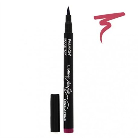 Fashion Make-Up FMU1220408 Feutre à Lèvres Longue Tenue N°8 Vin Rouge