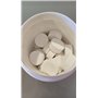 Llofer - Chlore Lent Piscine Pastilles 20g – Seau 1kg – Désinfection Eau Cristalline – Traitement Chloration Longue Durée