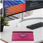 ebestStar - Coque pour Realme Pad Mini 8.7 (2022), Etui Rotatif 360, Housse Protection PU Cuir, Rose + Verre Trempé