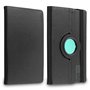 ebestStar - Coque pour Xiaomi Redmi Pad, Etui Rotatif 360, Housse Protection PU Cuir, Noir + Verre Trempé