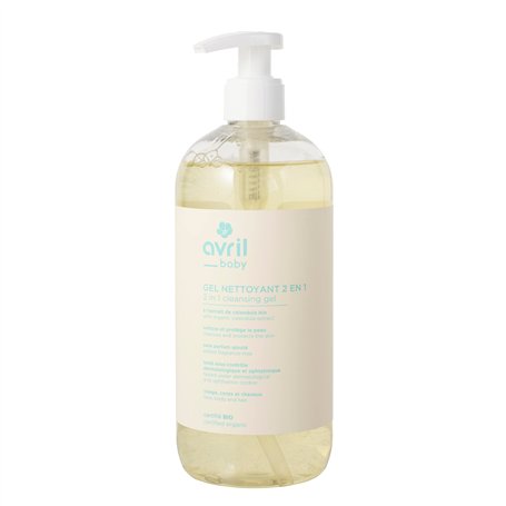 Avril - Gel Nettoyant 2 en 1 Bébé - Haute Tolérance - Visage
