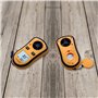 FISHTEC Anémomètre Numérique Portable - Mesure la Vitesse du Vent actuelle/moyenne/maximale + Température - Ecran LCD rétroéclai