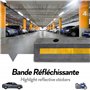 FISHTEC Butée de Parking - Butoir Parking en Caoutchouc- Butées de Roues pour Parking et Garage - Butée d'Aide au Stationnement 