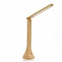 FISHTEC Lampe de Bureau à LED - Lampe de Chevet à Commande Tactile - Lampe de Table avec 3 Niveaux de Luminosité - Inclinable 18