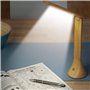 FISHTEC Lampe de Bureau à LED - Lampe de Chevet à Commande Tactile - Lampe de Table avec 3 Niveaux de Luminosité - Inclinable 18