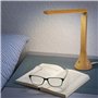 FISHTEC Lampe de Bureau à LED - Lampe de Chevet à Commande Tactile - Lampe de Table avec 3 Niveaux de Luminosité - Inclinable 18