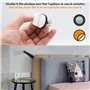 Lampe LED 3en1 : Lampe de Bureau LED + Applique Murale + Lampe Torche - Fixation Magnétique - Tête Orientable 360° - Batterie Re
