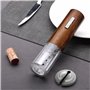 FISHTEC Coffret Tire-Bouchon Electrique Rechargeable – Éclairage LED bleu, Base Coupe Capsule, Ouverture Automatique, Base de ra