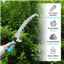FISHTEC - Scie d'Élagage à Dents en 3D - Forme Innovante - Coupe 3X Plus Rapide et Facile qu'une Scie Traditionnelle - 6 Dents/i