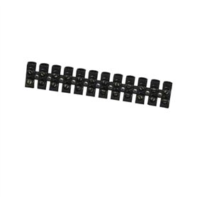 BATILEC - Barrette connexion 16 mm² 12 plots – Noir