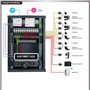 BATILEC - Baie de Brassage 10 avec 12 RJ45 Cat6 et Switch 8 Ports Gigabit - Solution Réseau Complète pour Petits Locaux"