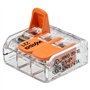 Wago Boîte de 50 Bornes de Connexion 3 Entrées S221 – Installation Facile et Sécurisée pour Tous Vos Projets Électriques
