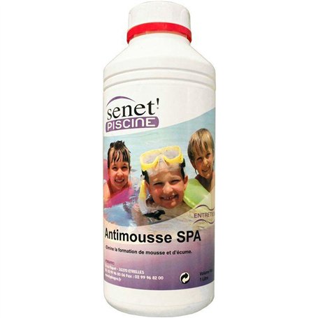 senet' piscine Anti-Mousse pour Spa - 1 L