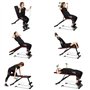 IDMarket - Banc de Musculation réglable et inclinable Fitness pour Entrainement Complet du Corps
