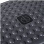 HOMCOM Repose-pieds ergonomique de bureau hauteur et inclinaison réglables 46L x 35l cm gris noir