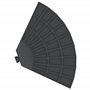 Outsunny Lot de 4 Pieds de Parasol Poids de lestage pour parasols déportés - A remplir d'eau jusqu'à 52 kg ou de Sable jusqu'à 6