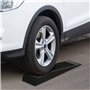HOMCOM Rampes de Levage pour Voiture véhicule Utilitaire Rampe de Chargement Lourde 3T Caravane Camping-Car dim. 20L x 70l x 8H 