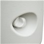 Outsunny Lot de 4 Poids de lestage cylindrique pour tonnelle Barnum Tente dim. Ø 22 / Ø 24 x 25H cm polyéthylène Blanc