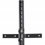 HOMCOM Support Sac de Boxe Fixation Sac de Frappe Hauteur réglable Charge Max. 100 Kg Acier Noir