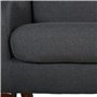 HOMCOM Fauteuil Enfant Oreilles Grand Confort accoudoirs Assise Dossier garnissage Mousse Haute densité piètement Bois hévéa Ver