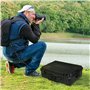 Outsunny Valise Antichoc - Mallette d'extérieur Appareil Photo - Mousse prédécoupée - étui Rigide étanche Appareil Photo - PP No