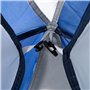 Outsunny Tente de Camping dôme familiale pour 6-8 Personnes avec 4 Portes en Filet zippées, Tissu Oxford Amovible, Crochet pour 