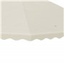 Outsunny Toile de Rechange pour pavillon tonnelle Tente Toit de Remplacement Gazebo de Jardin Tissu Polyester Haute densité 180 
