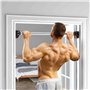 SPORTNOW Barre de traction - barre de porte - pull up bar - barre d'étirement musculation pour cadres de porte sans vis - longue