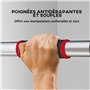 SPORTNOW Barre de traction - barre de porte - pull up bar - barre d'étirement musculation pour cadres de porte sans vis - longue