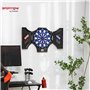 SPORTNOW Cible électronique Pliable Jeu de fléchettes 31 Jeux 285 Variations jusqu'à 8 Joueurs Haut-Parleur écran LCD 2 Portes N