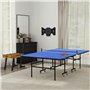 SPORTNOW Cible électronique Pliable Jeu de fléchettes 31 Jeux 285 Variations jusqu'à 8 Joueurs Haut-Parleur écran LCD 2 Portes N