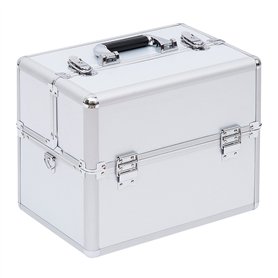 HOMCOM Mallette Maquillage Valise Maquillage à 3 Niveaux