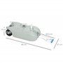 Outsunny Réservoir d'eau sur Roues pour Camping, bidon d'eau Portable, 40 L, Ports de Remplissage, poignées, Tuyau et Robinet In