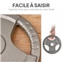 4 poids musculation pour 5 cm barres olympiques