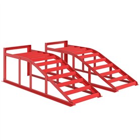 HOMCOM Lot de 2 rampes d'accès pour Voiture