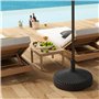 Support Parasol en HDPE