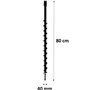 GT Market Mèche de tarière Ø 40 mm avec Adaptateur pour perceuse et perforateur SDS-Plus