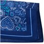 Merrysquare - Fins Mouchoirs en Tissu Motif Coeurs - Modèle AGAPE - Taille Moyenne 35cm x 35cm - 6 Pièces - 100% Coton