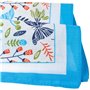 Merrysquare - Fins Mouchoirs en Tissu Imprimé - Modèle ZEPHIR - Petite Taille 29cm x 29cm - 9 Pièces - 100% Coton