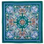 Merrysquare - Fins Mouchoirs en Tissu Motif Oriental - Modèle SAMARKAND - Taille Moyenne 35cm x 35cm - 6 Pièces - 100% Coton