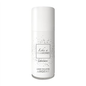 Lothmann Paris - Laque pailletée Argent Like a Diamond - 100ml